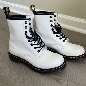 Doc Martens Boots - White - Size US 7 - Women